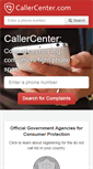 Mobile Screenshot of callercenter.com